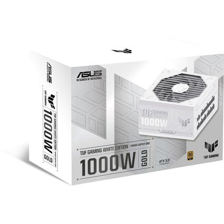 Alimentation modulaire Asus tuf gaming gold white edition 1000 watts (blanc, 1x 12v-2x6, 4x pcie)
