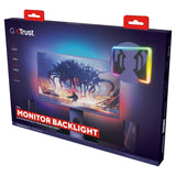 Trust gxt 907 vybz rgb-achtergrondverlichting voor monitoren (zwart)