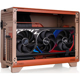Thermaltake tr100 gravel sand mini tower behuizing (lichtbruin | 2x usb-a | 1x usb-c)