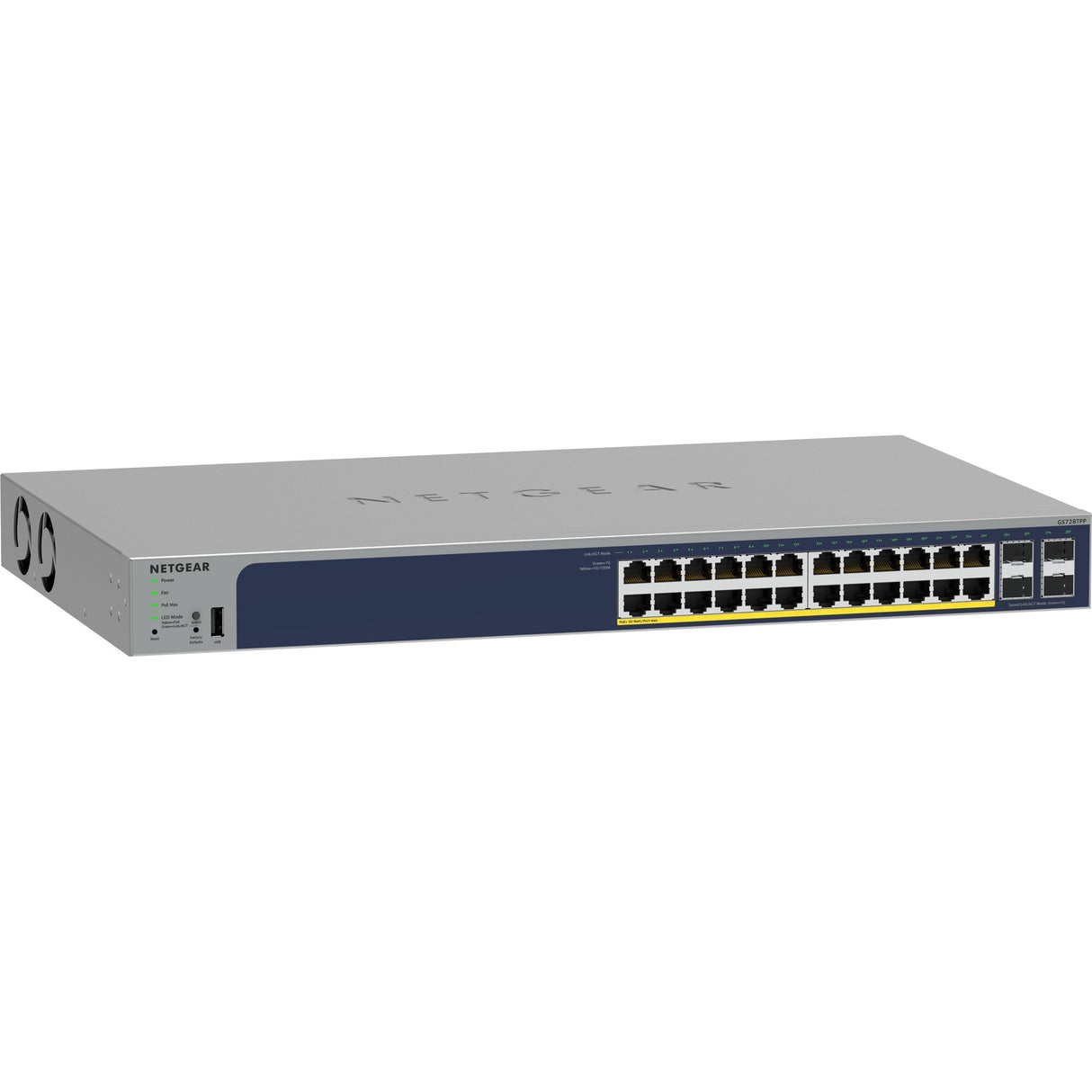 Commutateur Poe+ Gigabit Ethernet 24 ports Netgear avec 4