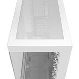 Boîtier tour midi numérique Deepcool ch690 (blanc | 2x USB-A | 1x USB-C | verre trempé)