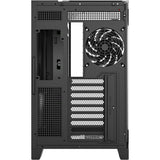 Boîtier tour midi Xyz PC Gear Tesseract A-RGB (noir | 2x USB-A | 1x USB-C | RVB | Verre trempé)
