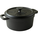 Le moulin à vent barbecue poêle l poêle (noir, ø 23 cm | 3,6 litres)