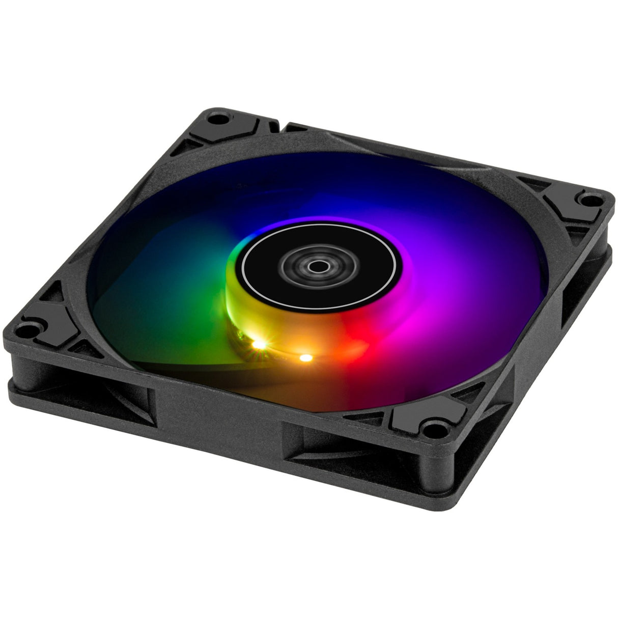 Silverstone air slimmer 90 argb ventilateur de boîtier (noir, 92 x 92 x 15 mm, pwm)
