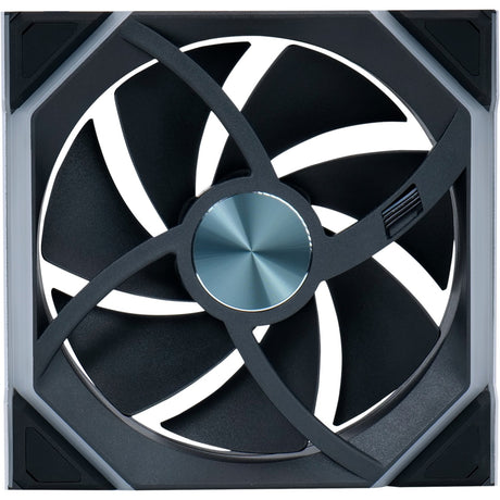 Lian Li Uni Fan SL120 Ventilateurs de boîtier RVB sans fil (noir, 3 pièces, 120 x 124,5 x 28 mm, PWM)