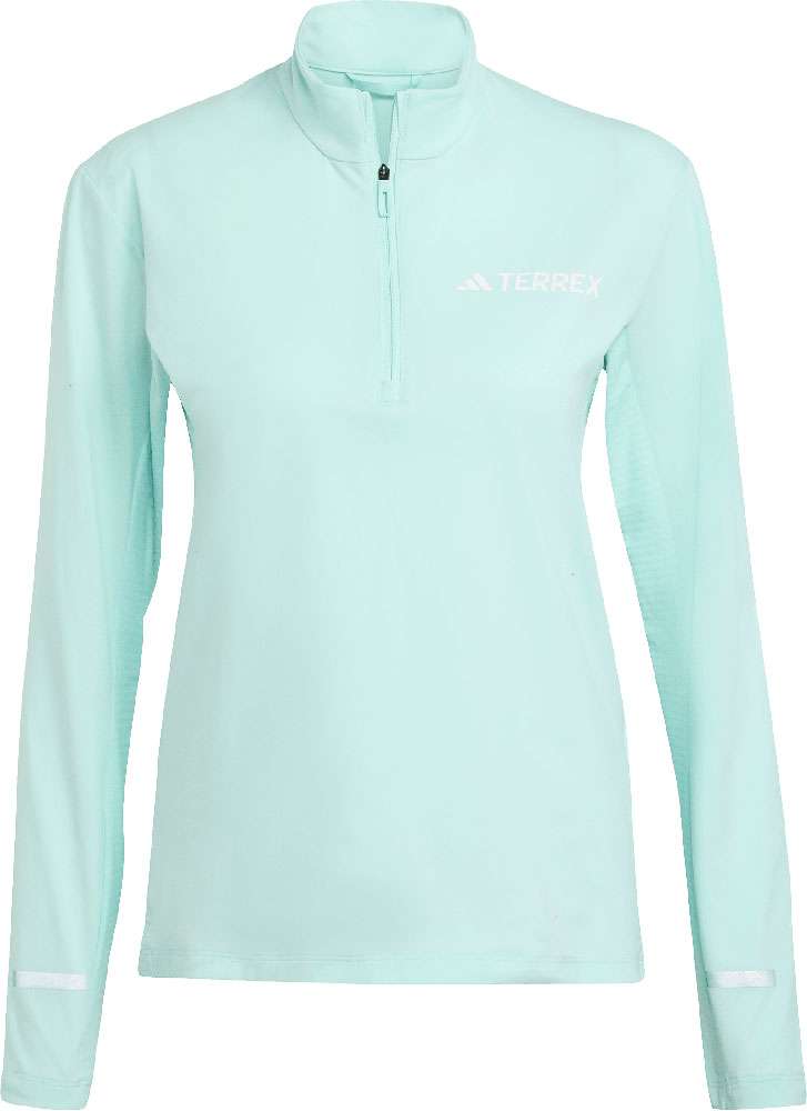 Adidas xperior half zip - chemise fonctionnelle à manches longues pour femme