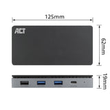 Station d'accueil Act Connectivité USB-C 4K MST