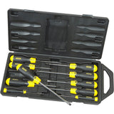 STANLEY CUSHIONGRIP TORKYSUVER SET 10 pièces (ST PZ)