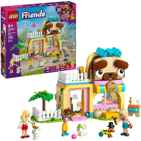 Magasin Lego Friends avec accessoires pour animaux - 42650