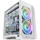 Boîtier tour midi Thermaltake view 51 tg snow argb edition (blanc | 4x USB-A | 1x USB-C | RVB | fenêtre)