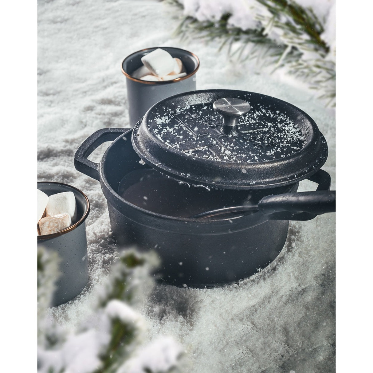 Poêle à frire The Windmill BBQ Pan (noir, ø 20 cm | 2,1 litres)