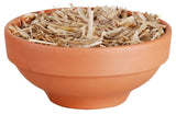 Brasero design Esschert avec paille