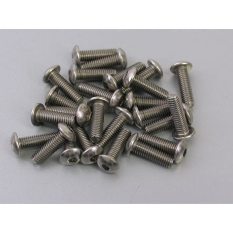 Bofix Allenbout M5 x 16 en acier inoxydable avec tête de bulbe (25 pièces)