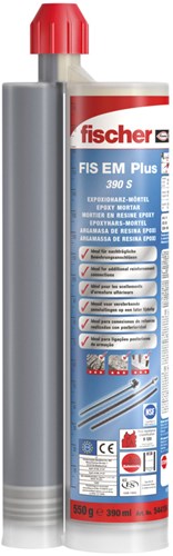 Mortier d'injection Fischer | fis em plus 390 s | 1 pièce - 544154