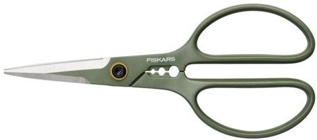 Cisaille à détails pour soins des plantes Fiskars avec support – 1075316