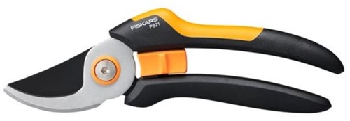 Sécateur Fiskars - sécateur à dérivation p321 - taille m - cisailles de jardin - poignée souple - outils de jardin