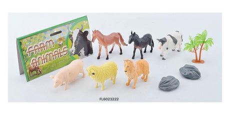 Aro animaux de la ferme en sachet 9 pièces