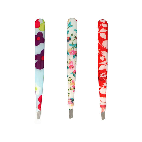 Pince à ongles visage fleurs assorties présentoir 36 pièces