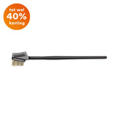 Brosse peigne à sourcils et ongles visage noire sans blister