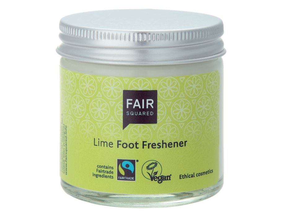 Crème pieds Fair Squared - désodorisant pieds citron vert