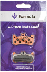 Plaquettes de frein à disque en métal fritté Formula Cura 4