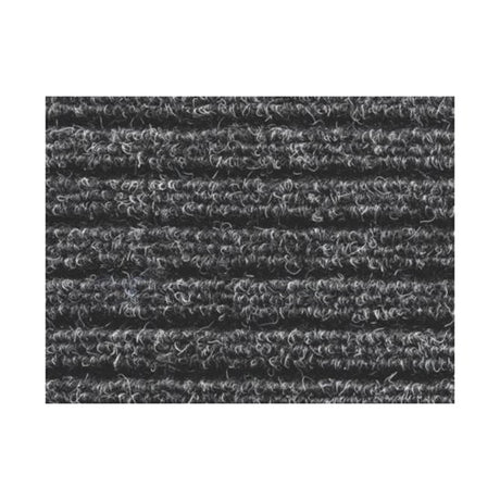 Tapis côtelé HQ Fortuna anthracite 50x80cm