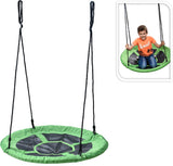 Swing de nid gratuit et facile Ø100 cm vert vert