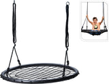 Swing de nid gratuit et facile Ø100 cm noir
