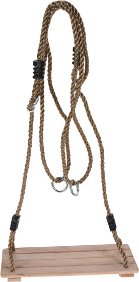 Siège swing gratuit et facile Dennenhout Naturel 40x16 cm