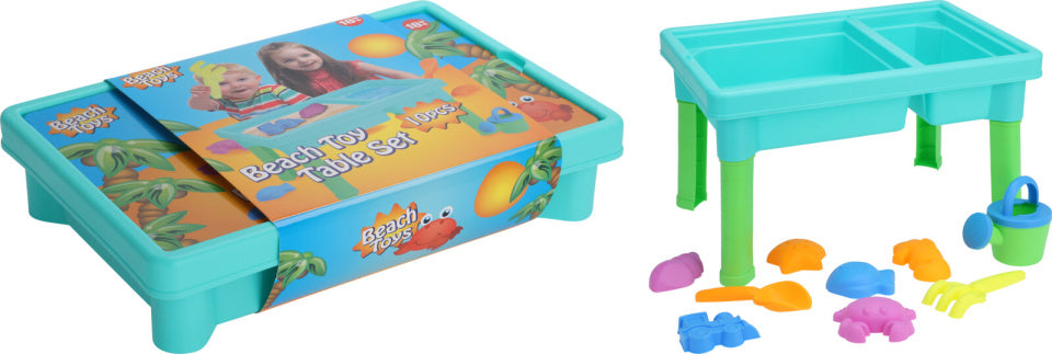 Jouets de plage Sable et nappe phréatique 10 pièces