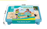 Jouets de plage Sable et nappe phréatique 10 pièces