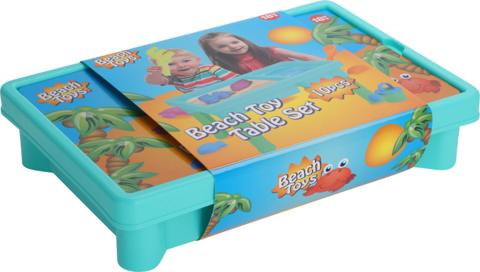 Jouets de plage Sable et nappe phréatique 10 pièces