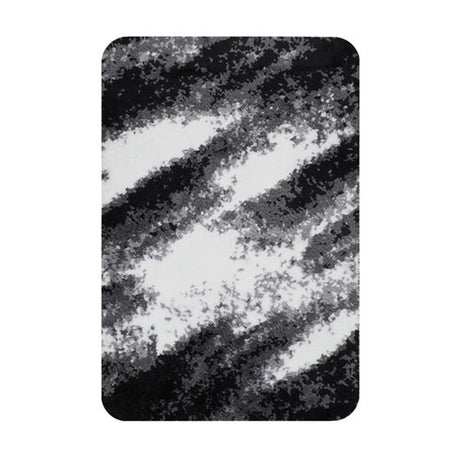 Tapis de bain maison hollandaise fréjus 60x90cm noir