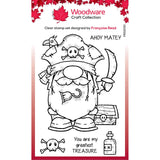 Woodware • clear singles stamp set pirate gnome