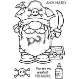 Woodware • clear singles stamp set pirate gnome