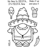 Woodware • clear singles stamp set fiesta time