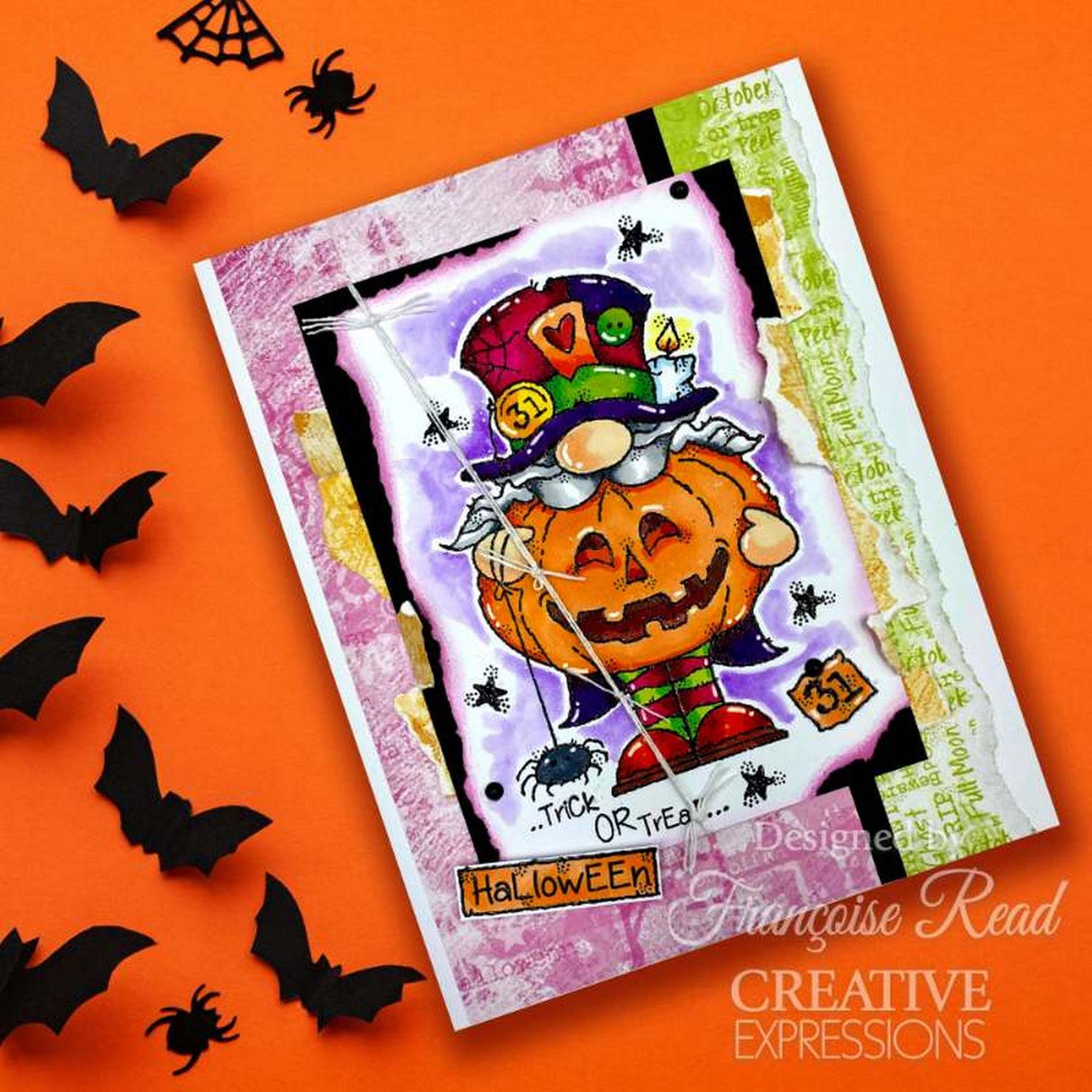 Woodware • clear singles stamps mad hatter gnome