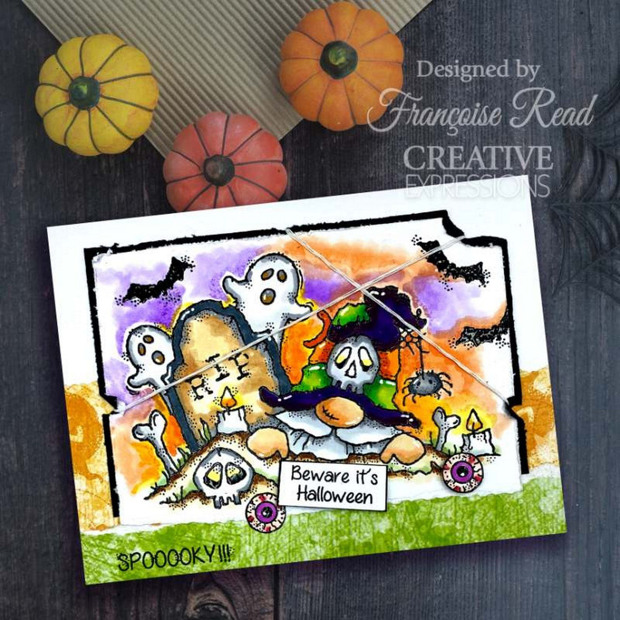 Woodware • clear singles stamps spooky night