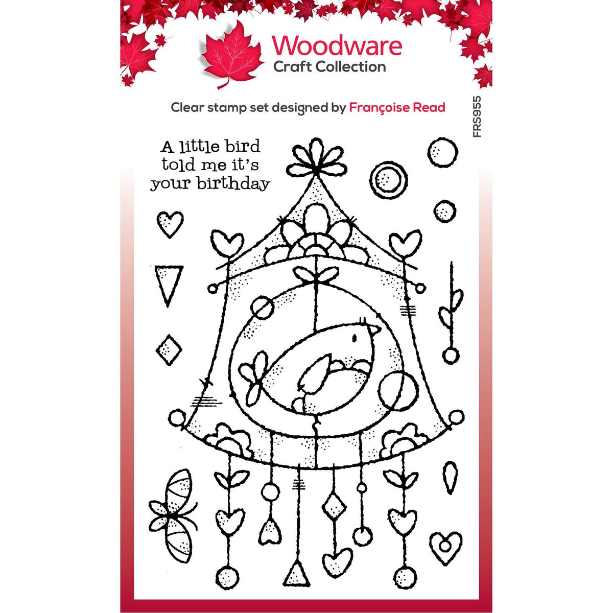 Articles en bois • Nichoir en fil de fer pour timbres simples transparents