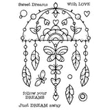 Woodware • clear singles stempel garden dream catcher