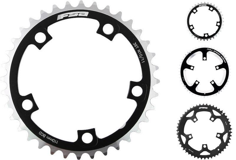 Plateau Fsa Road Pro à 5 bras avec cercle de boulons de 110 mm