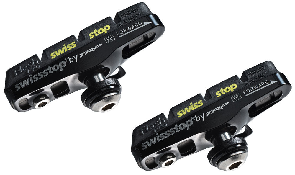 Swissstop - jeu de plaquettes de frein full flash pro black prince - cale sram