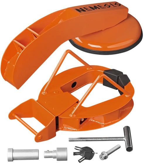 Fulstop Nèmesis Wheel Blamp Universal Steel Orange