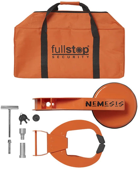 Fulstop Nèmesis Wheel Blamp Universal Steel Orange