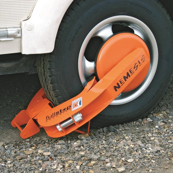Fulstop Nèmesis Wheel Blamp Universal Steel Orange