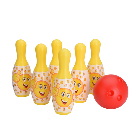 Bongers jouet jeu de bowling gratuit et facile grimaces 7 pièces