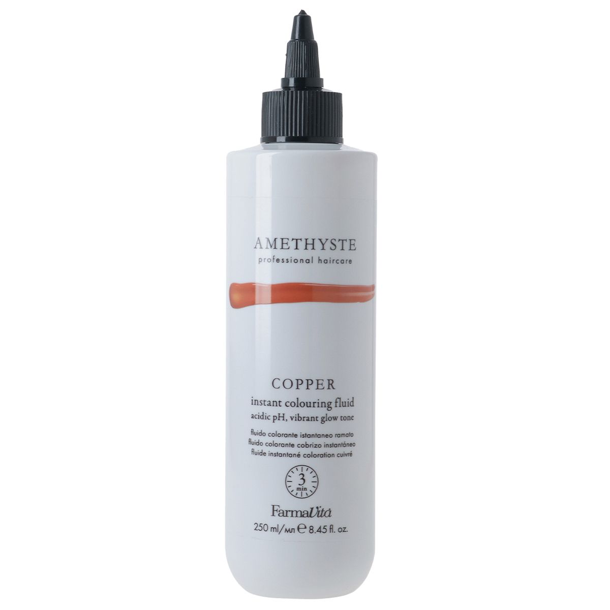 Farmavita améthyste coloration fluide instantanée cuivre 250ml