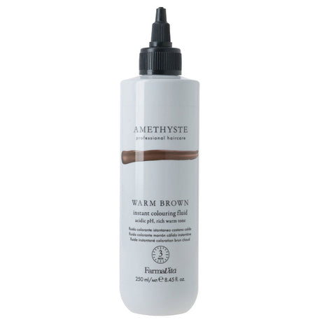 Farmavita améthyste fluide colorant instantané marron chaud 250ml