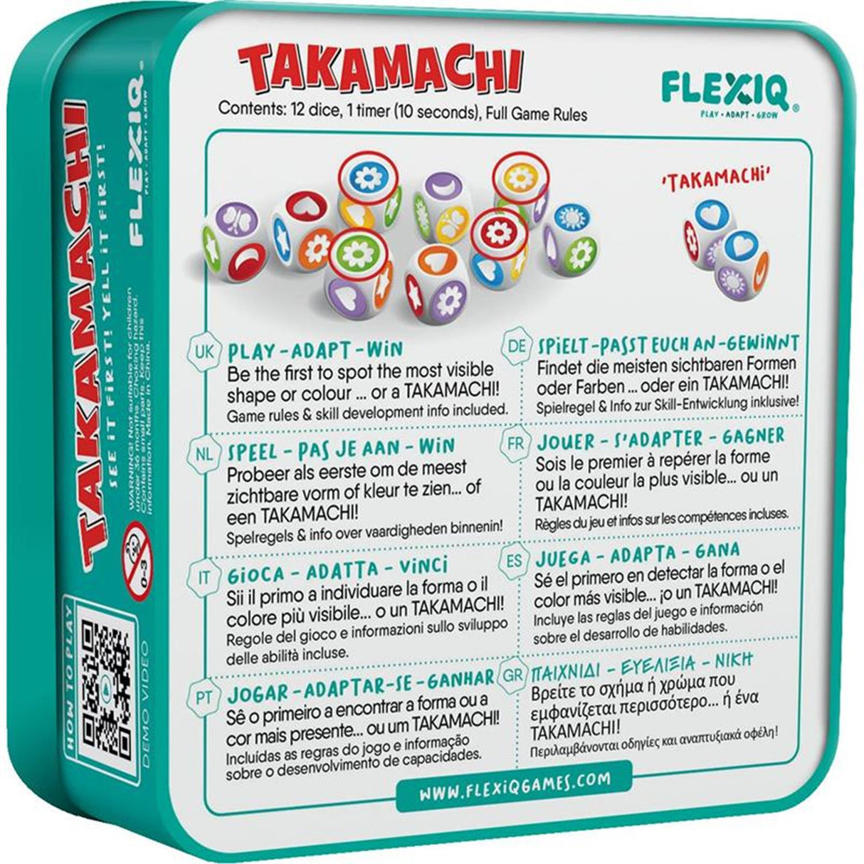 Flexiq - jeu de dés takamachi
