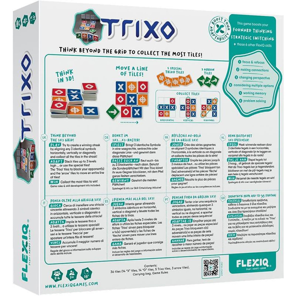 Jeu de société Flexiq Trixo